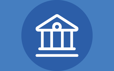 Government building illustration